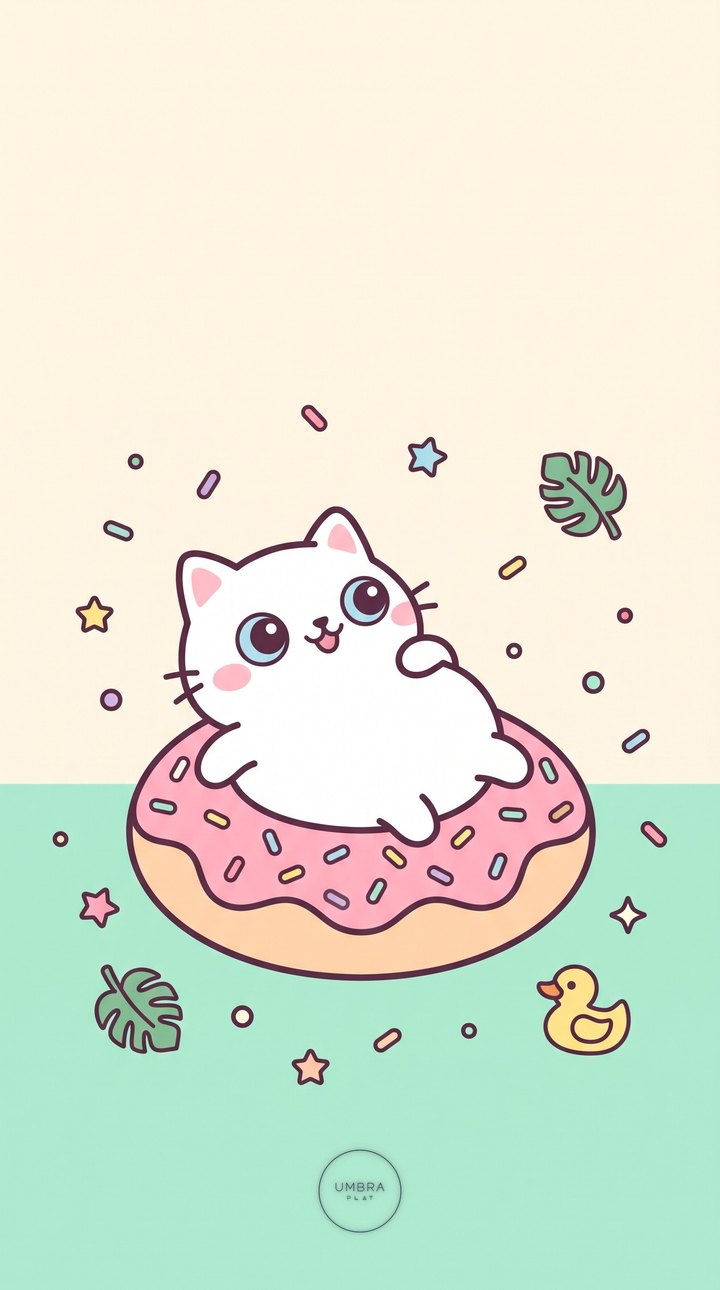 White · Kawaii wallpaper